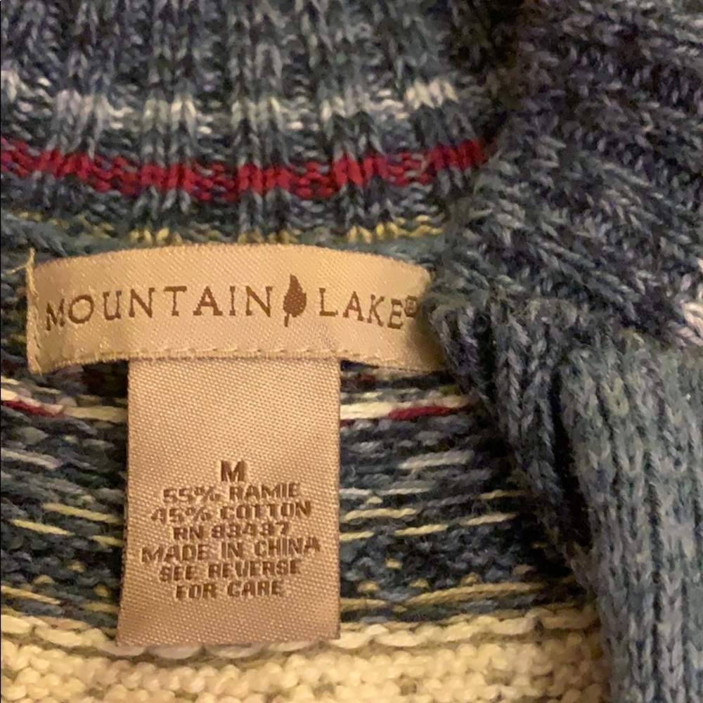 Blue sweater jacket - Picture 6 of 6